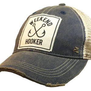 Vintage Life – Weekend Hooker Distressed Trucker Cap