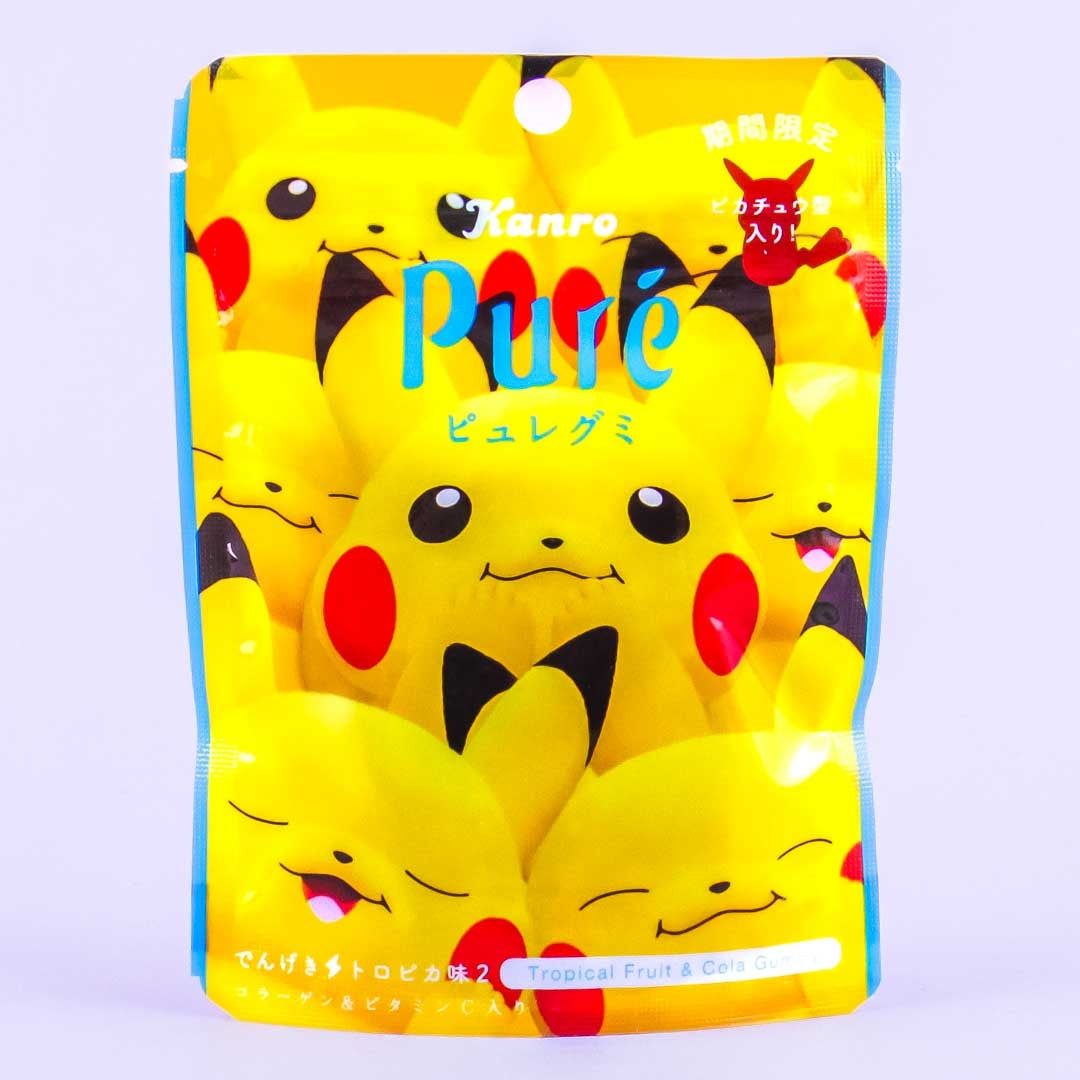 Pokemon Pure Premium Gummy – Tropical Fruit & Cola
