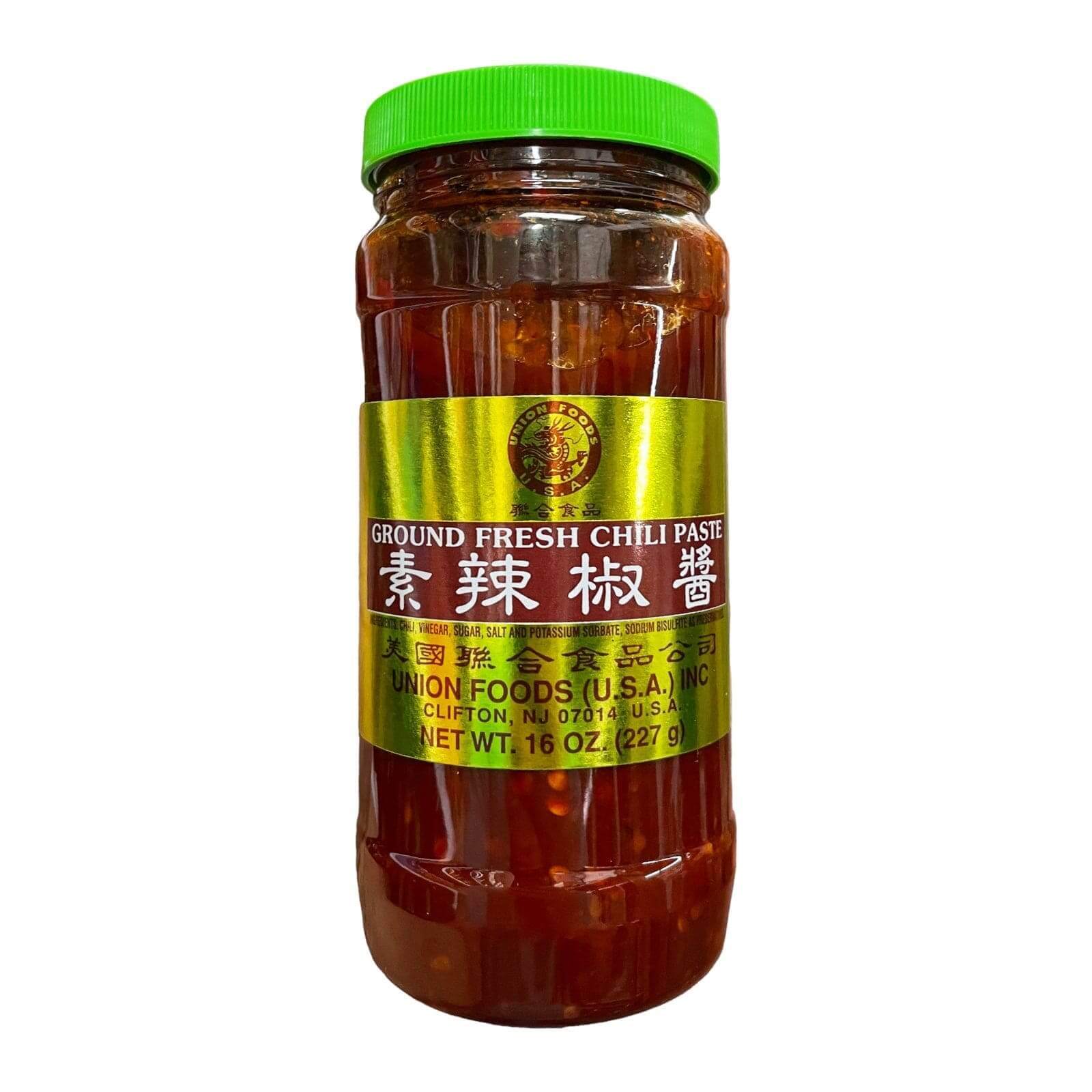 Union Foods Brand Ground Fresh Chili Paste