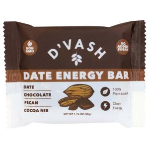 Dvash Organics – Bar Date Energy Choc Pecan, 1.76 Oz – Pack of 36