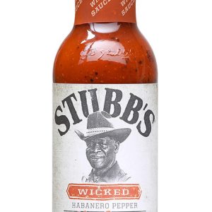 Stubb’s Original Wicked Habanero Pepper Wing Sauce, 12oz.