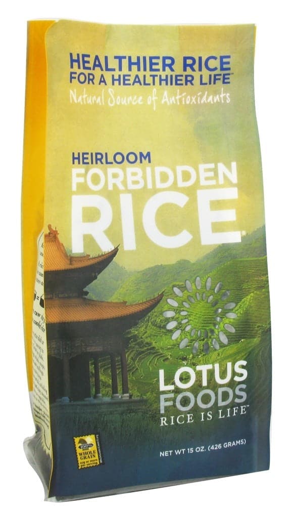 Lotus Foods Rice Forbidden Heirloom – Organic & Nutritious Black Rice