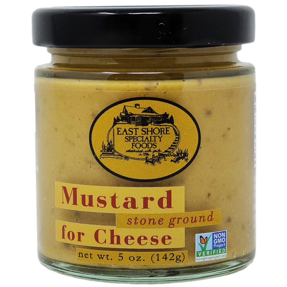 East Shore Stoneground Mustard for Cheese – 5 oz.