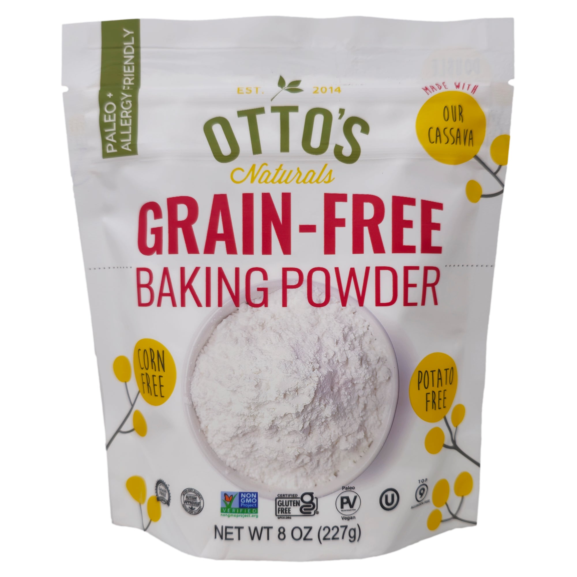 Otto’s Naturals Grain-Free Baking Powder – 8oz.
