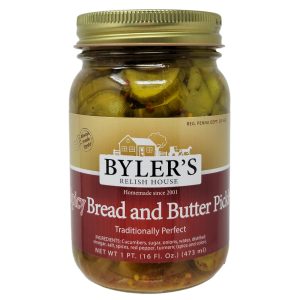 Byler’s Spicy Bread & Butter Pickles – 16oz.