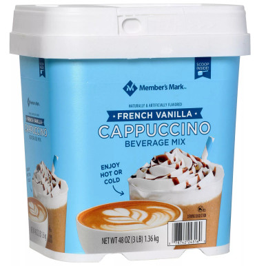 Member’s Mark French Vanilla Cappuccino Beverage Mix, 48 oz