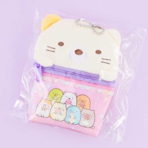 Sumikko Gurashi Fluffy Pouch With Candy – Neko