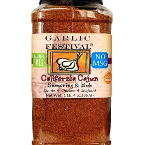 Seasoning California Cajun Garlic Festival Foods 1 lb 8