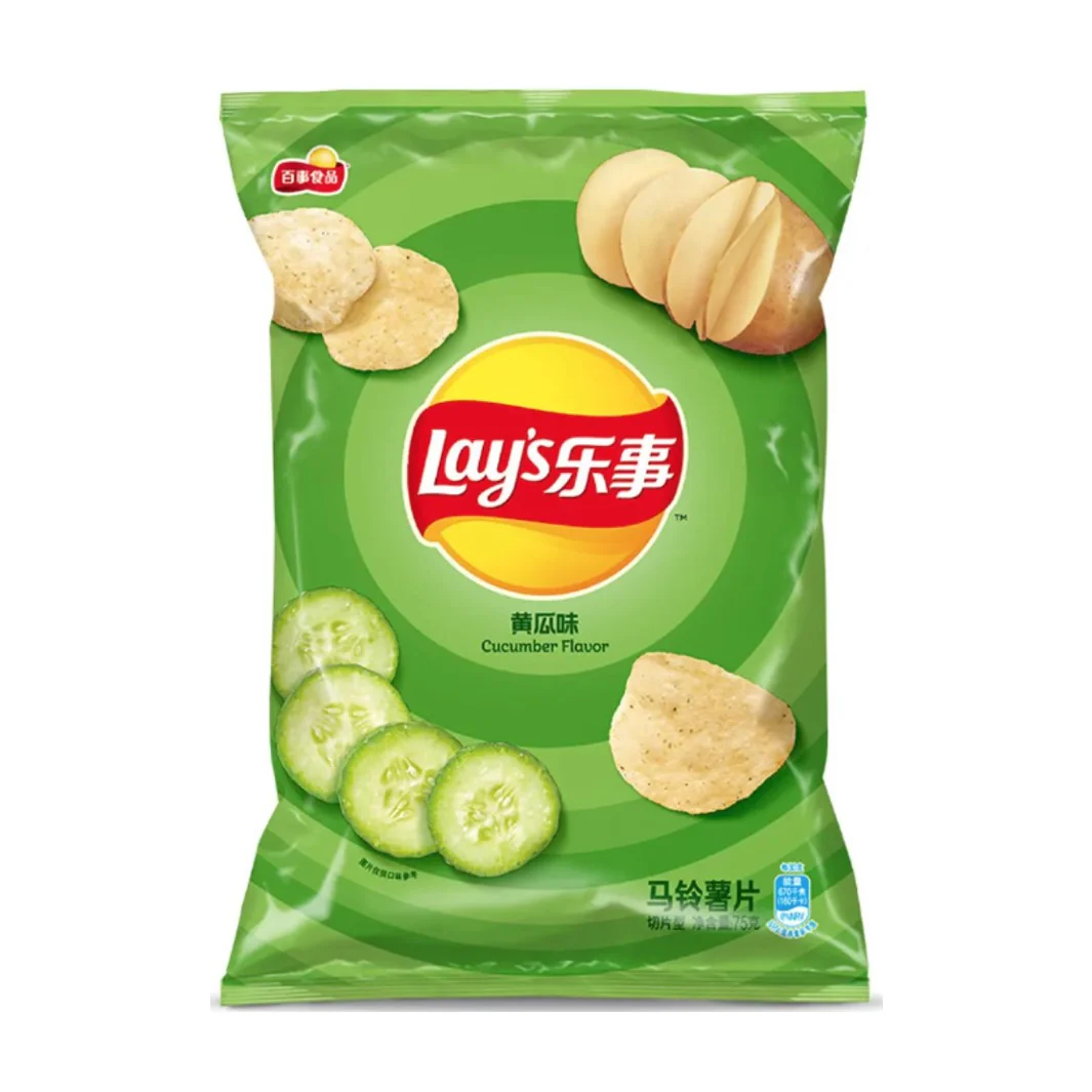 Lays Cucumber 70g – CHINA (Case of 12)