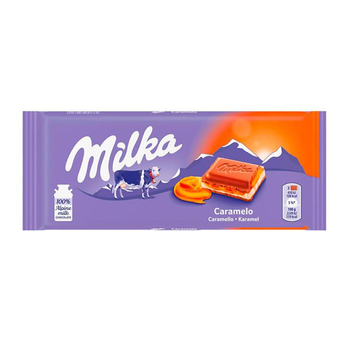 Milka Caramel Bar – 100g