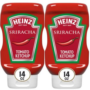 Heinz Sriracha Tomato Ketchup, 14 oz (Pack of 2)