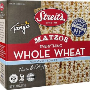 Streit’s Whole Wheat Everything Matzos, 11 Ounce