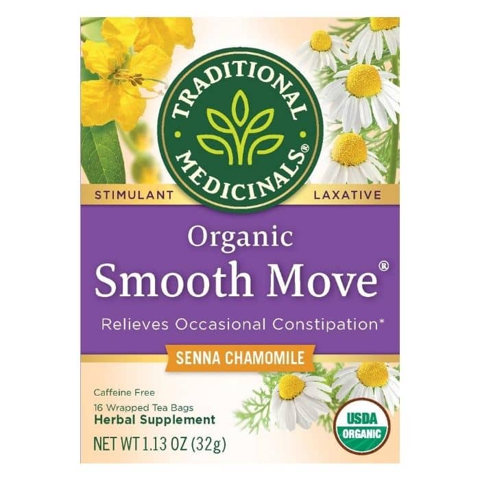Traditional Medicinals – Organic Smooth Move® Tea, 16 Bags | Multiple