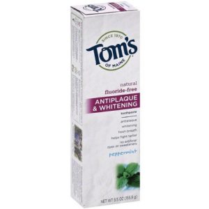 Tom’s of Maine Fluoride-Free Tartar Control Peppermint Toothpaste 5.5