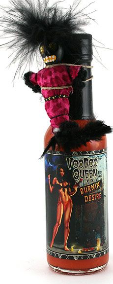 Voodoo Queen Burnin’ Desire Hot Sauce, 5oz.