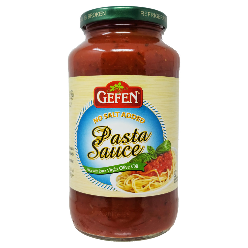 Gefen No Salt Added Pasta Sauce – 24oz.