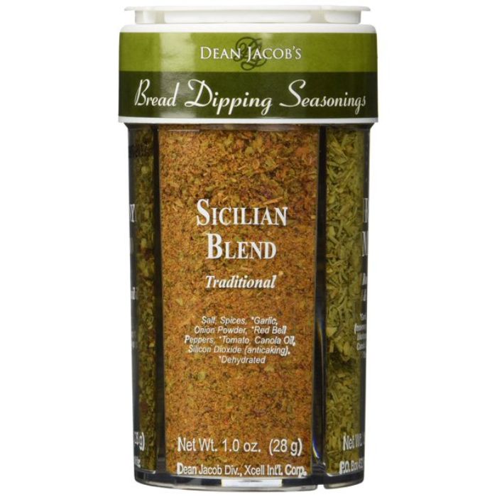 Dean Jacobs – Sicilian Blend Seasoning Dip, 4 Oz (Pack of 6)