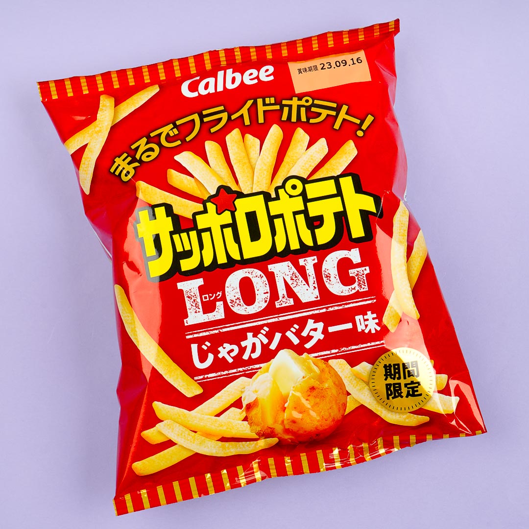 Calbee Sapporo Long Potato Snack – Potato & Butter