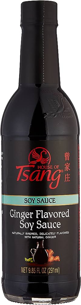HOUSE OF TSANG – SAUCE GINGER SOY 9.85 OZ – Pack of 6