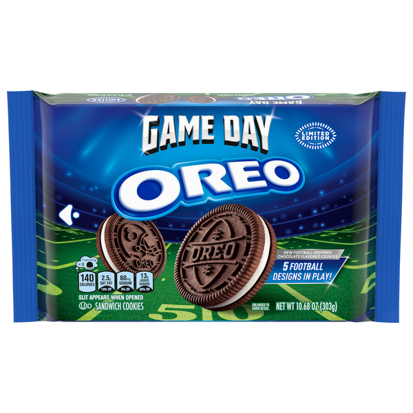Oreo Game Day Chocolate Sandwich Cookies – Limited Edition