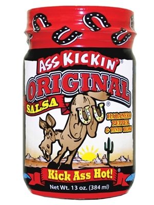Ass Kickin Original Salsa, 13oz.
