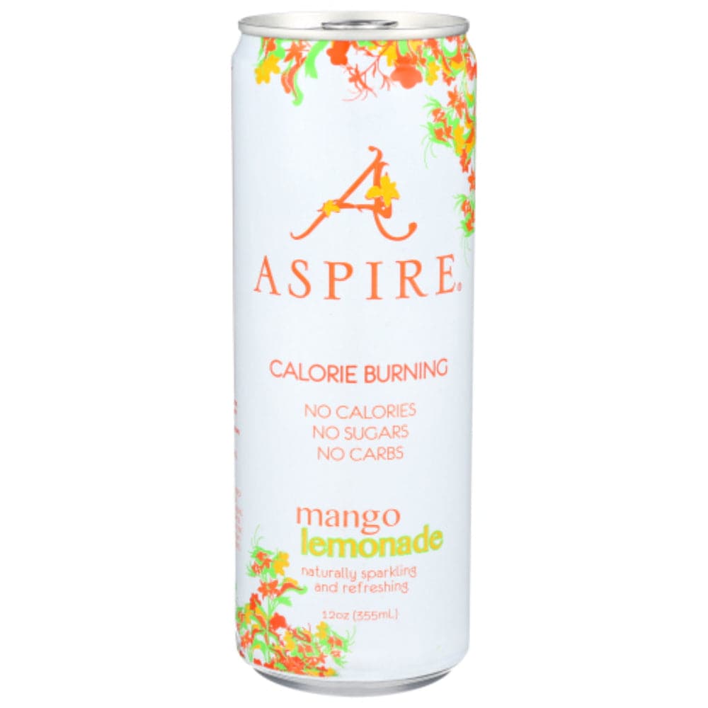 Aspire – Healthy Energy Drinks Mango Lemonade Single, 12 oz