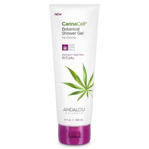 Andalou Naturals – CannaCell Shower Gel Ritual, 8 fl oz