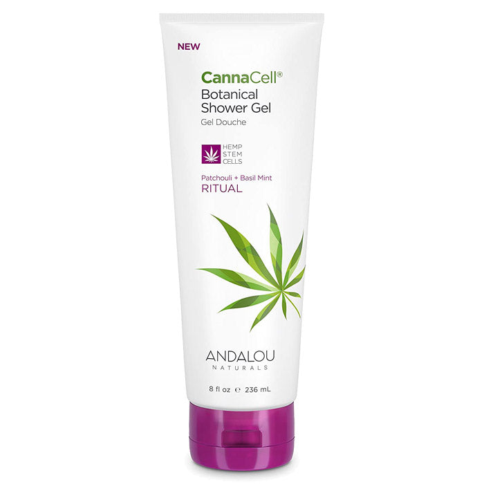 Andalou Naturals – CannaCell Shower Gel Ritual, 8 fl oz