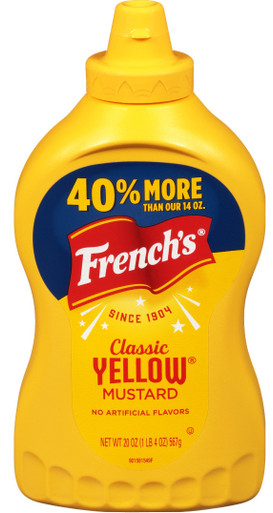 French’s Classic Yellow Mustard, 20 oz
