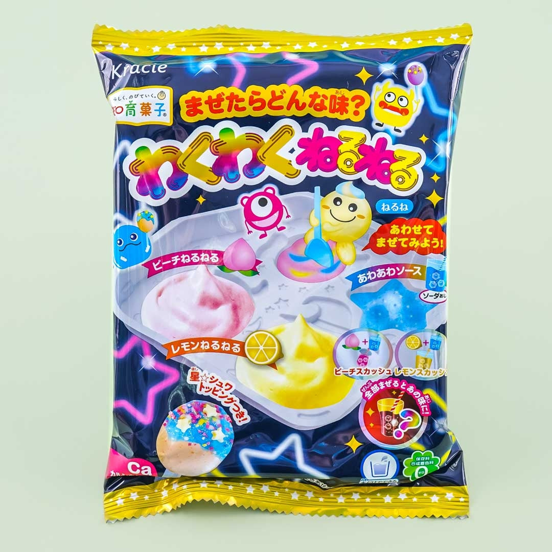 Kracie Wakuwaku Neruneru DIY Candy – Peach & Lemon
