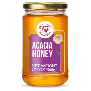 TAJ Acacia Honey, 17.6oz (500g)