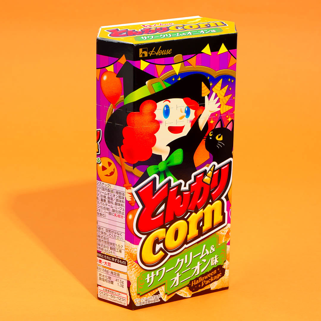 Tongari Corn Snacks Halloween Box – Sour Cream & Onion