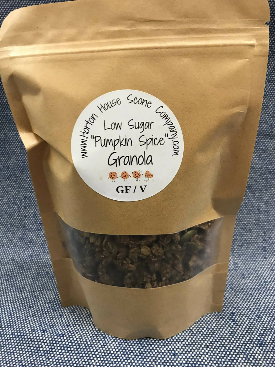 Horton House Scone GF – Pumpkin Spice Granola (low sugar) Case – 12 Pieces