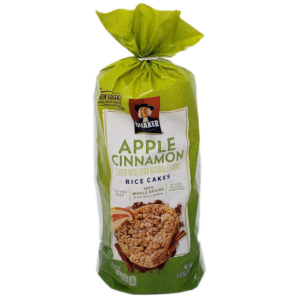 Quaker Apple Cinnamon Rice Cakes – 6.53oz.