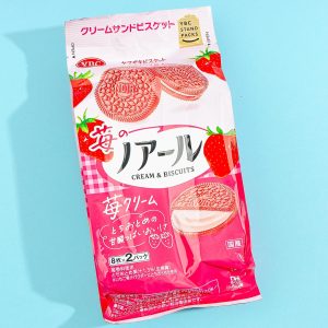 Pink Noir Thin Baked Strawberry Biscuits