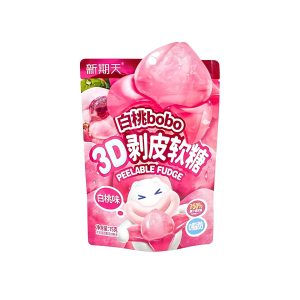 Bobo 3D Peeling Gummy – White Peach (China)
