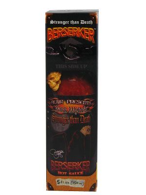 Zakk Wylde’s Stronger than Death Berserker Hot Sauce, 5oz.