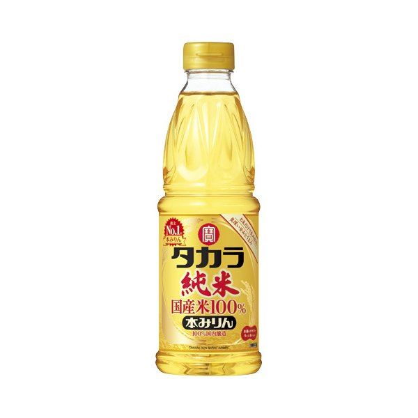 Takara Hon Mirin Sweet Japanese Rice Wine Seasoning 600ml