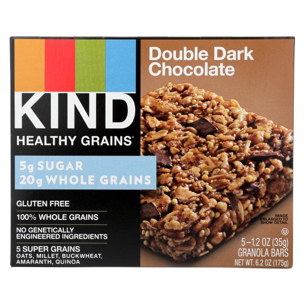 KIND – Healthy Grains Bars Double Dark Chocolate, 6.2 Oz