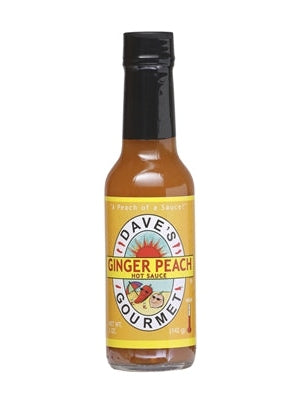 Hot Sauce Daves Gourmet Ginger Peach Daves Gourmet 5 oz Heat 6