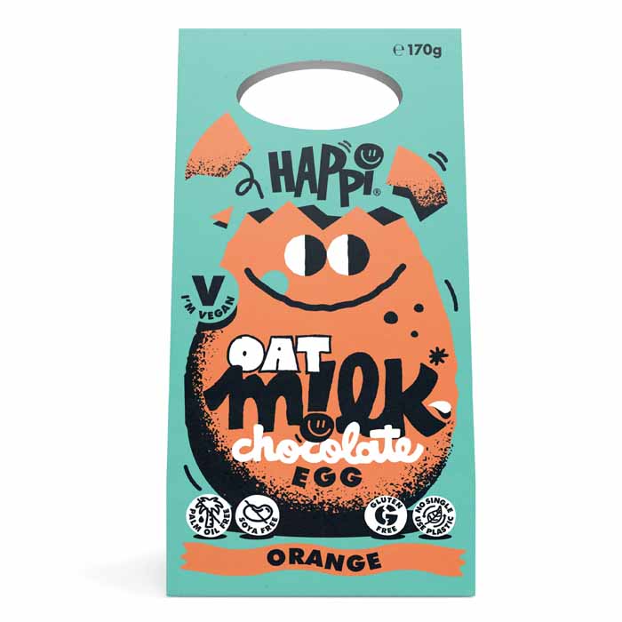 Happi Oat Milk Chocolate Egg: Creamy & Delicious Treat