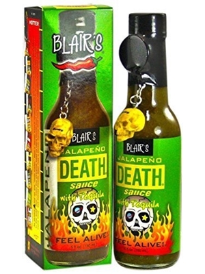 Blair’s Jalapeno Death Sauce with Tequila