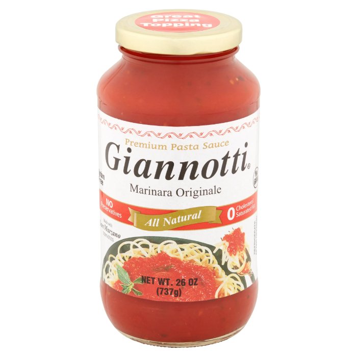Giannotti – Sauce Marinara Original 26 Oz – Pack Of 12