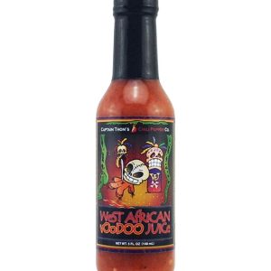 Hot Sauce West African Voodoo Juice Captain Thoms 5 oz Heat 10+++
