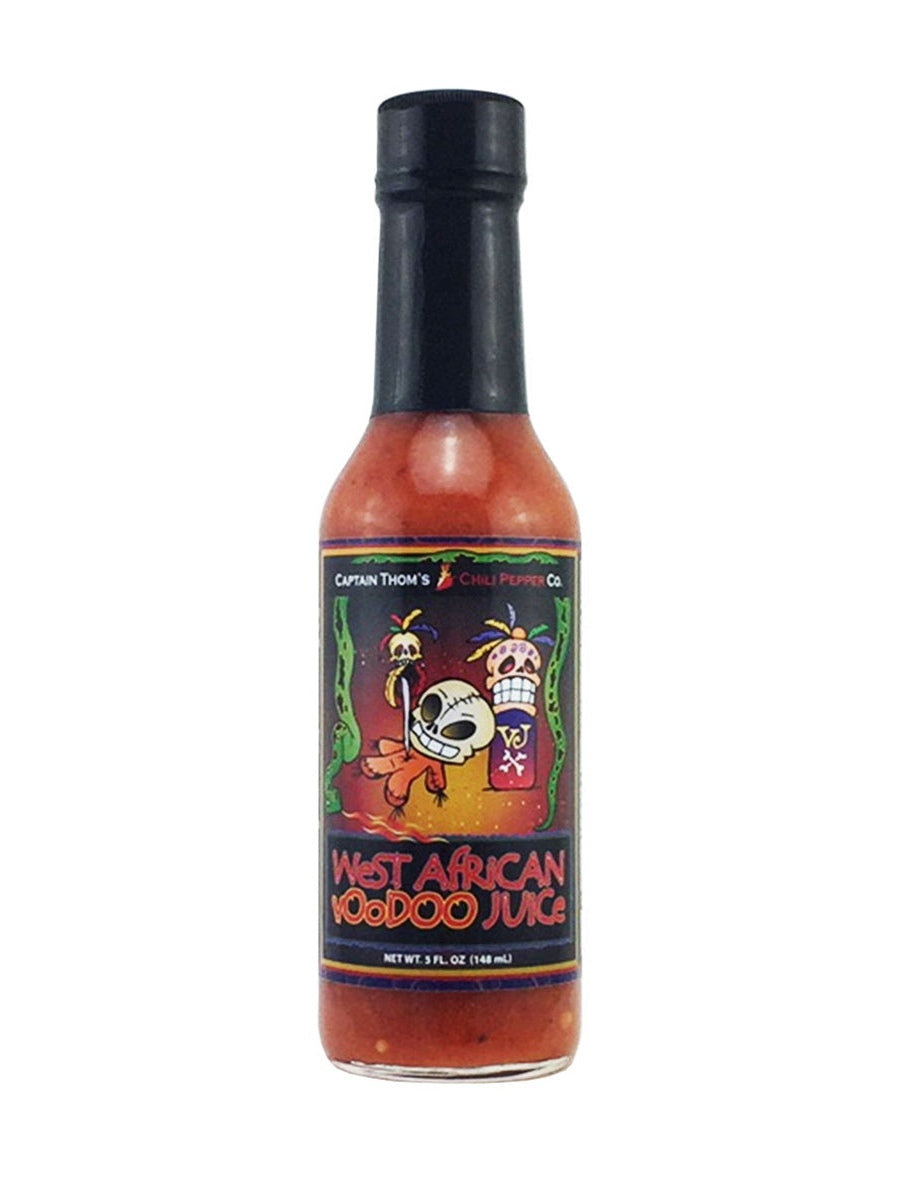 Hot Sauce West African Voodoo Juice Captain Thoms 5 oz Heat 10+++