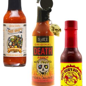 Best of Habanero Pepper Hot Sauces Gift Set, 3/5oz.