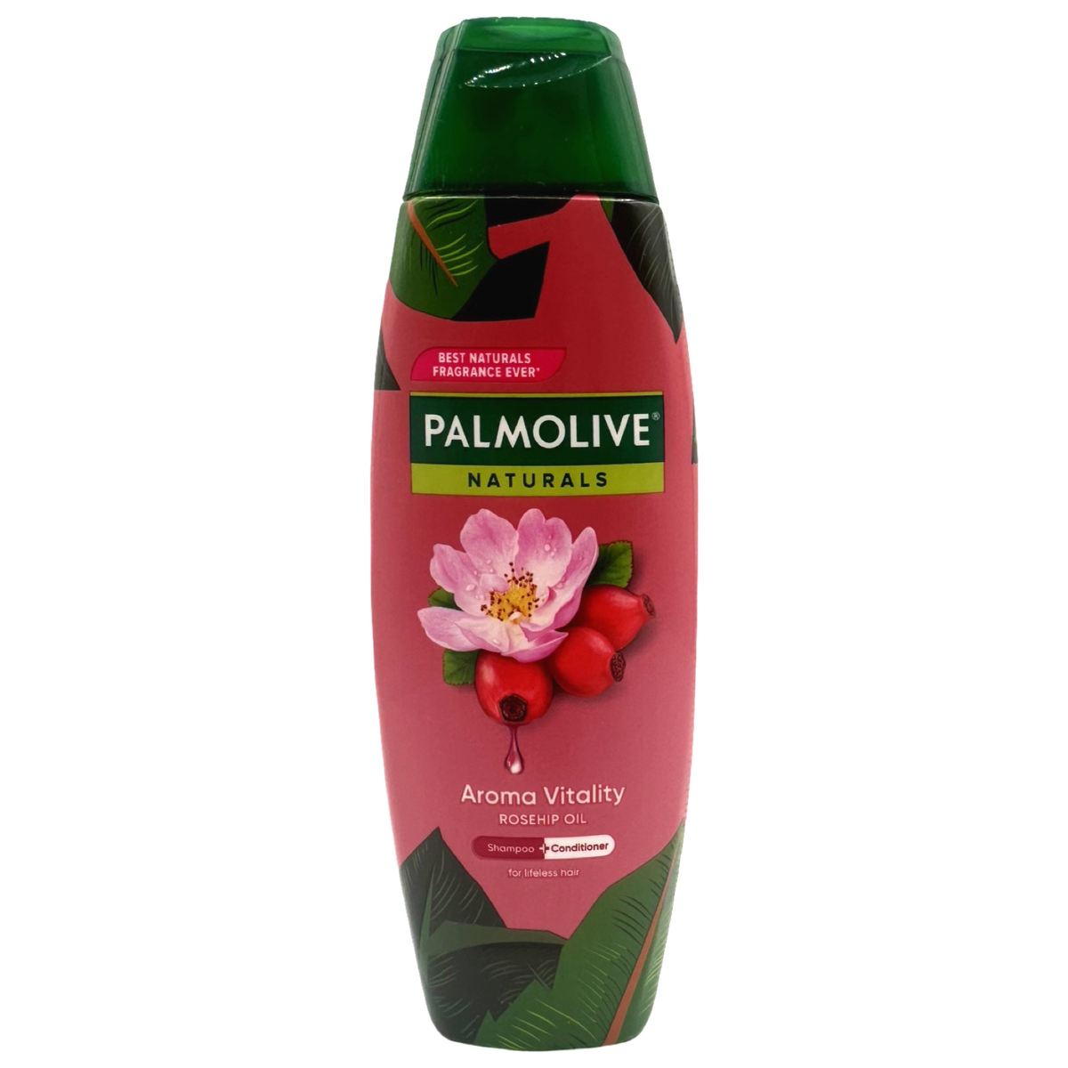Palmolive Naturals – Aroma Vitality Shampoo & Conditioner – Rose Petal Oils and Bamboo (Fuschia) – 180 ML