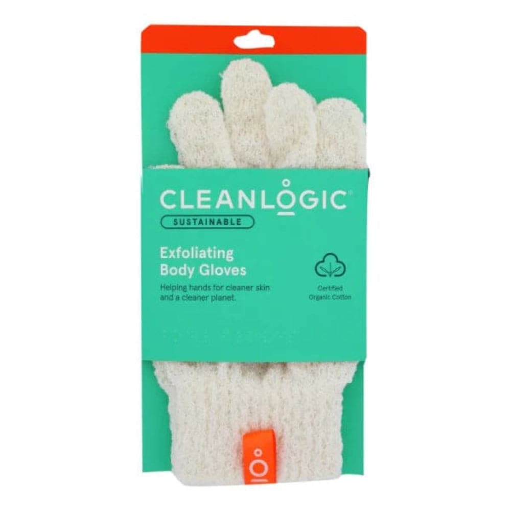 Cleanlogic – Exfoliating Bath Gloves, 1 Each