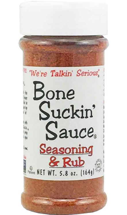 Bone Suckin Seasoning & Rub, 5.8oz.