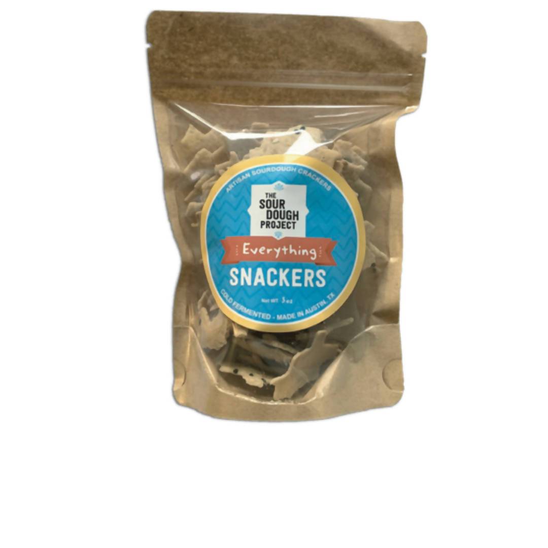Sourdough Project Everything Sourdough Snackers Bags – 14 bags x 3oz
